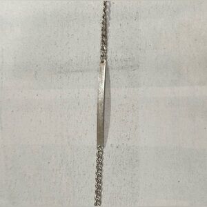 Silver men’s bracelet